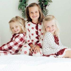 Sweet Honey Holiday 2018 Floral Pajamas Size 6
